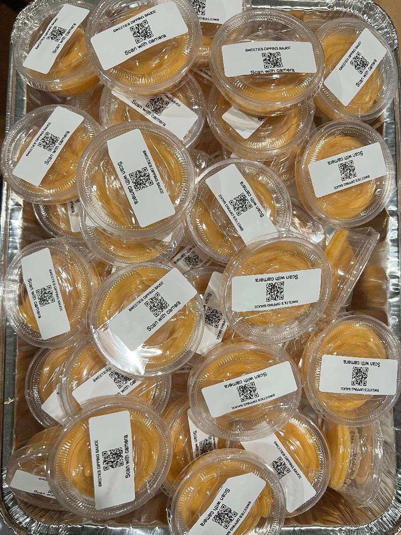 (25) 1 OZ SWEETIES DIPPING CUPS